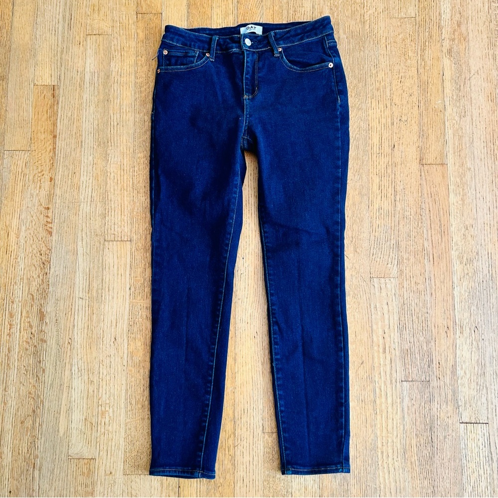 OAT New York Dark Wash Mid-Rise Skinny Jeans size 29